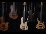 "ClassX", "Daily Base" and "Max"             5-String Basses